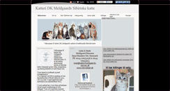 Desktop Screenshot of katterimeldgaards-sibirisk.dk